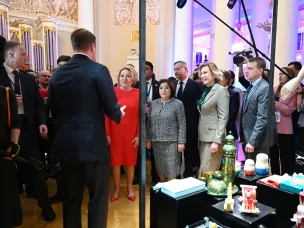 Валентине Матвиенко представили бренд народных художественных промыслов Нижегородской области «Человечно»